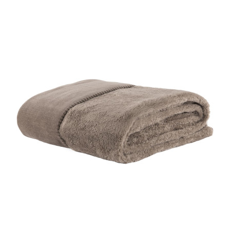 Plaid chenille TOMO 150*200 TAUPE