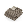 Plaid 130*170 TAUPE
