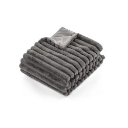 Plaid 130*170 GRIS