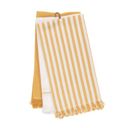 3 TORCHONS 50*70 JAUNE