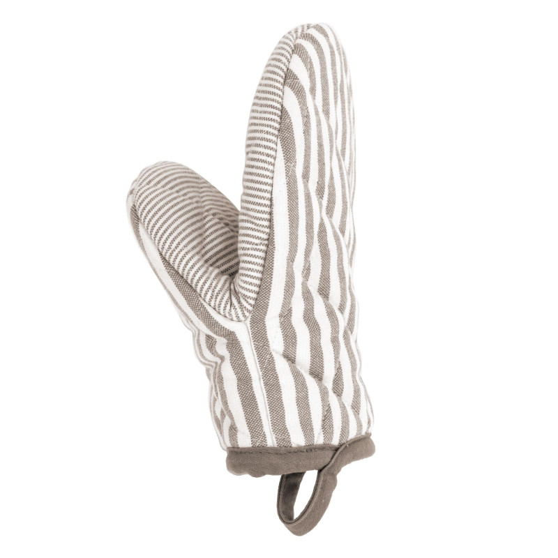 2 maniques de cuisine TAUPE