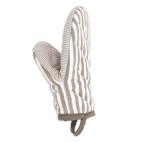 2 maniques de cuisine TAUPE