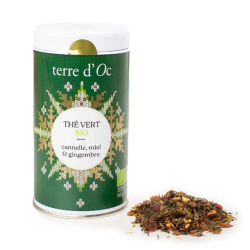 Thé vert gingembre cannelle Noël 26