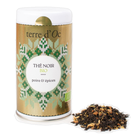 Thé noir poire épices Noël 26