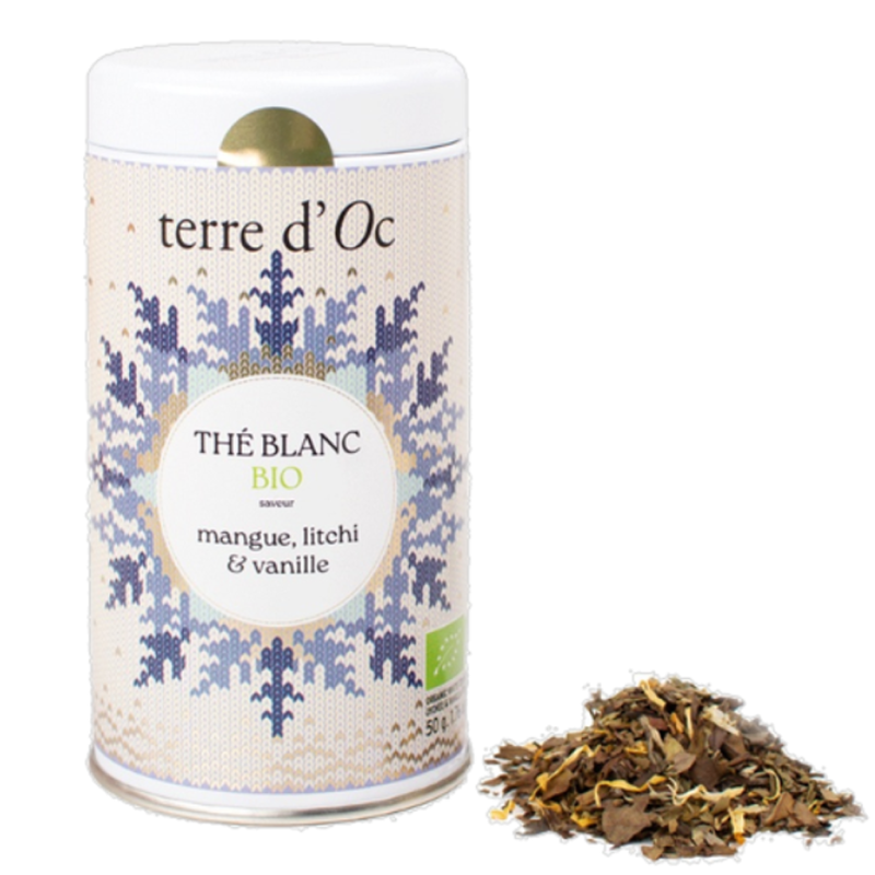 Thé blanc mangue litchi Noël 26