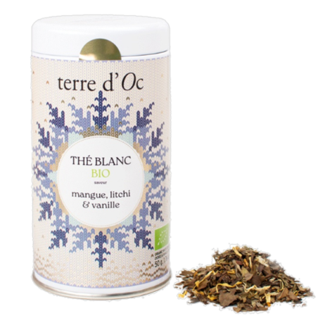 Thé blanc mangue litchi Noël 26