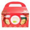 Duo thé vert gingembre-infusion pomme d'amour Noël 26