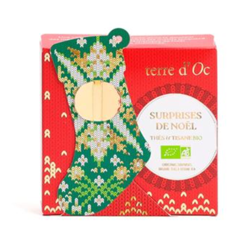 Chaussette de 6 thés et infusions Noël 26