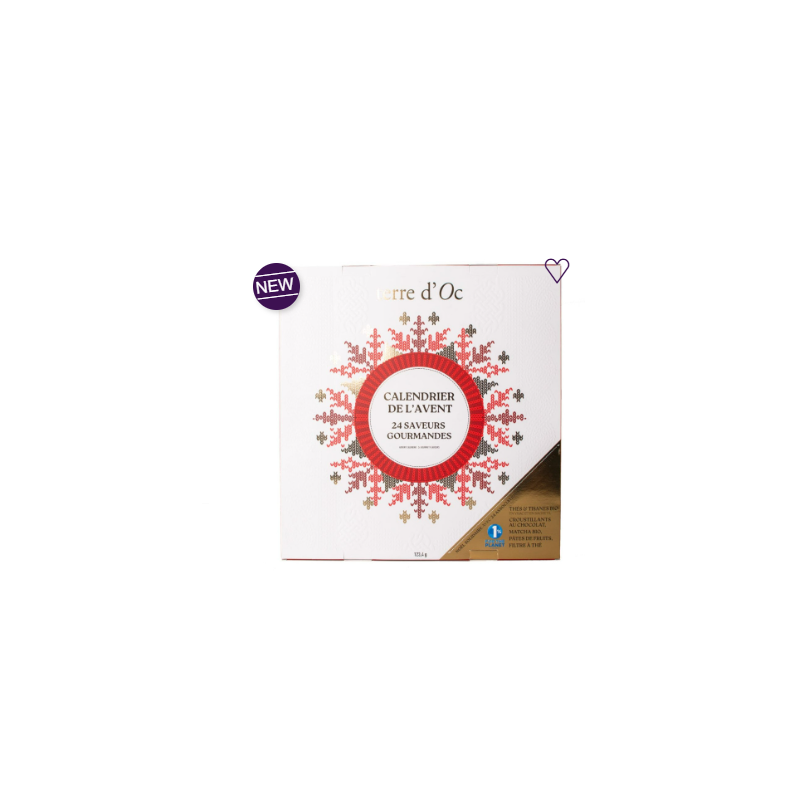 Calendrier Avent 24 gourmandises Noël 26