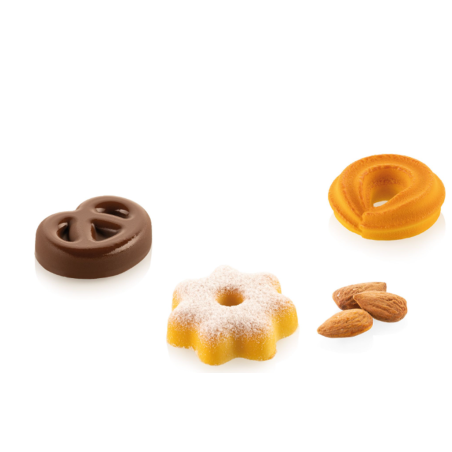 Moule Danish Cookies XS SILIKOMART