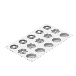 Moule Danish Cookies XS SILIKOMART