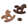 Moule choco cheval à bascule SILIKOMART