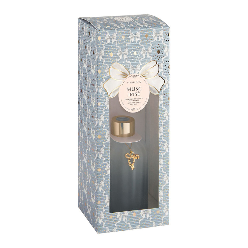 Diffuseur de parfum Rubans de fête 200ml Musc irisé