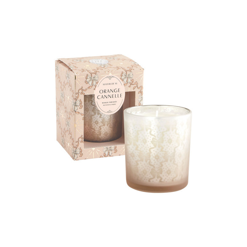 Bougie parfumée 160g Orange cannelle