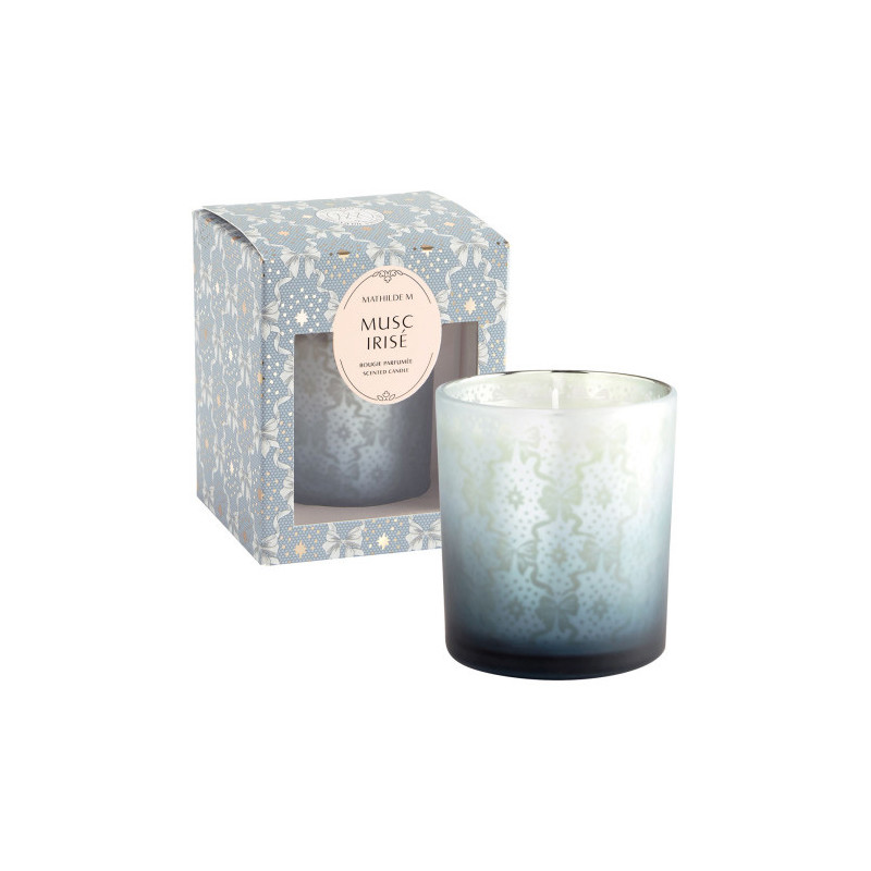 Bougie parfumée 160g Musc irisé