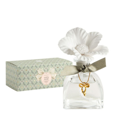 Diffuseur soliflore 100ml  Sapin doré