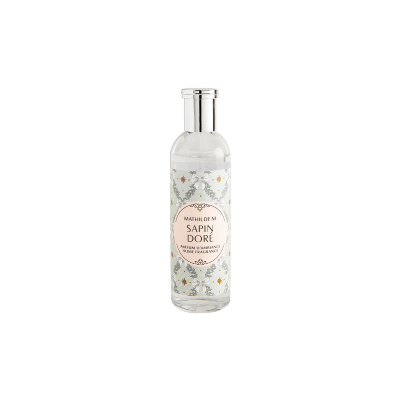 Parfum ambiance Sapin doré rubans 90 ml