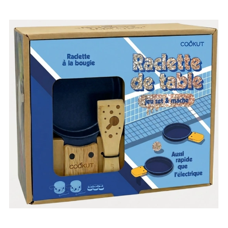 Raclette bougie pour 2 Edition bleu PING