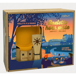 Raclette bougie pour 2 Edition jaune Hors piste