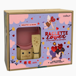 Raclette bougie pour 2 Rose lover