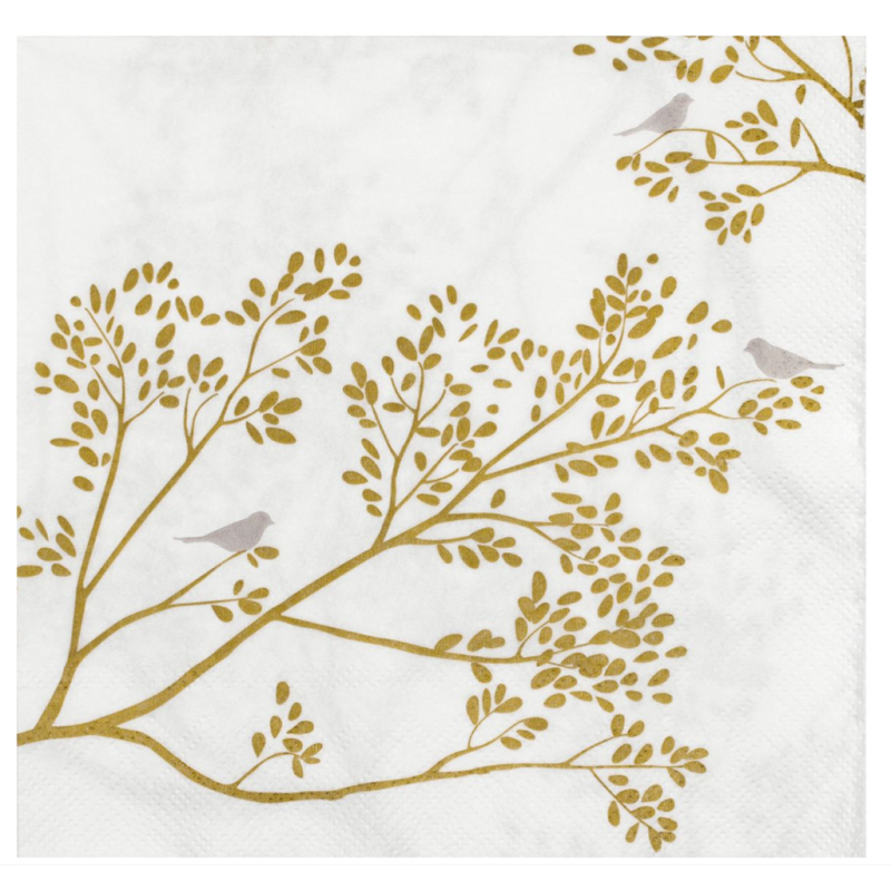 Serviettes papier oiseaux Räder