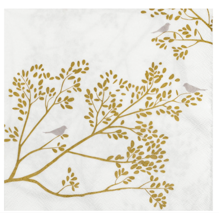 Serviettes papier oiseaux Räder