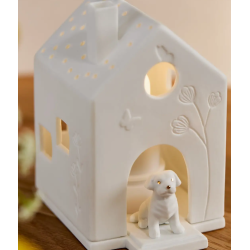 Maison de village avec chiot Räder