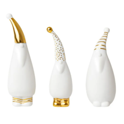 3 Figurines Père Noël Räder