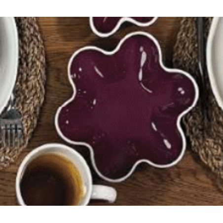 Bol fleur MM Prune DURO