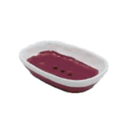 Porte savon Terra Prune DURO