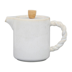 theiere Organic blanc 1L