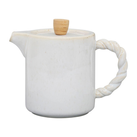 theiere Organic blanc 1L