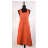 Tablier japonais "petits plats" terre de sienne S. Janiere