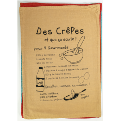 Torchon "des crêpes" 50*70 S.Janière