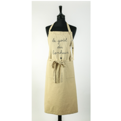 Tablier nougat "le goût du bonheur" S. Janiere