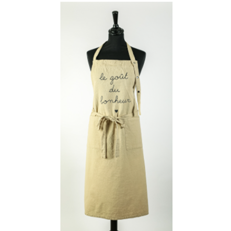 Tablier nougat "le goût du bonheur" S. Janiere