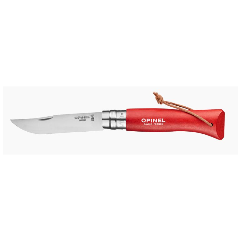 Couteau baroudeur rouge n°8 OPINEL
