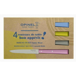 Coffret 4 couteaux bon app CAMPAGNE OPINEL