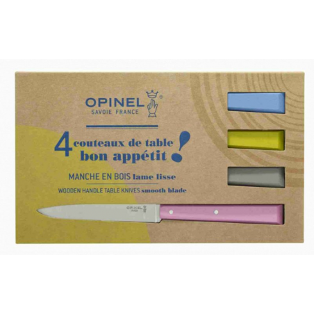 Coffret 4 couteaux bon app CAMPAGNE OPINEL