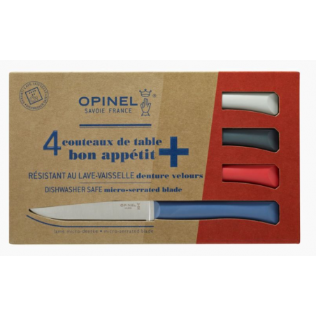 Coffret 4 couteaux bon app +PRIMO OPINEL